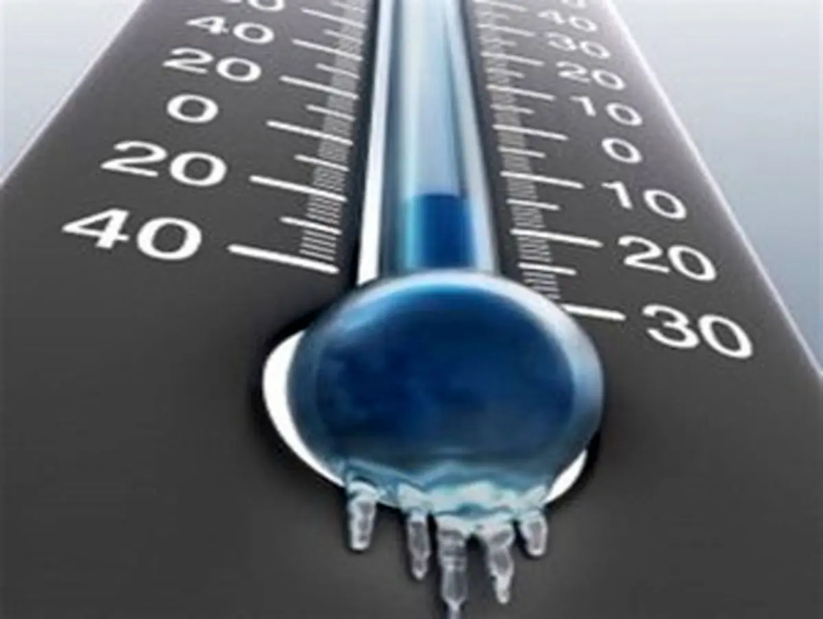  دمای هوای 28 مرکز استان به زیر صفر می رسد