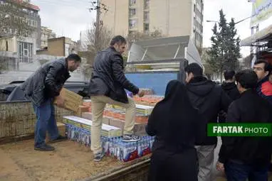 ارسال هفتمین محموله از کمکهای اتاق اصناف و بازاریان خیر کرمانشاه به مناطق سیل زده لرستان