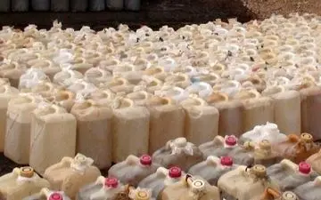 توقیف ۳۷۲۰ لیتر سوخت قاچاق در گیلانغرب
