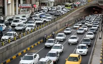 وضعیت ترافیک معابر و بزرگراه‌های پایتخت در پنجمین روز بهمن