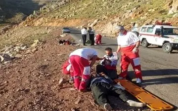 عملیات 7 ساعته برای نجات 5 نفر از سقوط خودرو در توسکستان