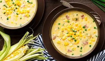 طرز تهیه یک سوپ بی نظیر | سوپ ذرت