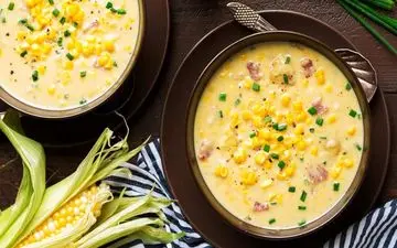 طرز تهیه یک سوپ بی نظیر | سوپ ذرت