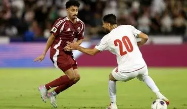 پیروزی قطر در نیمه نخست مقابل ایران