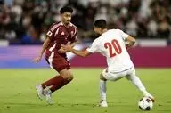 پیروزی قطر در نیمه نخست مقابل ایران