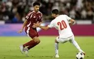 پیروزی قطر در نیمه نخست مقابل ایران