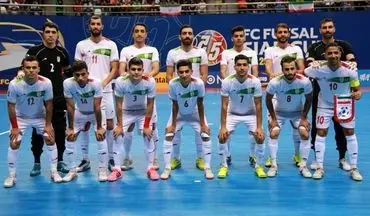  برنامه دیدارهای ایران در مقدماتی جام ملت‌های فوتسال آسیا 