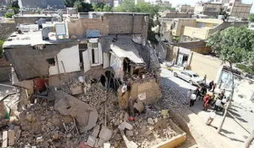 تخریب 2 واحد مسکونی در انفجار گاز شهری در اهواز