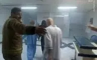 آتش سوزی ساختمان بیمارستان خمینی شهر خسارت جانی نداشت