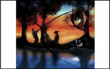 تست شخصیت شناسی ماهیگیر و رودخانه| حتما انجامش بده