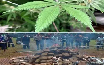 ماجرای کشف محموله مواد مخدر در اندونزی