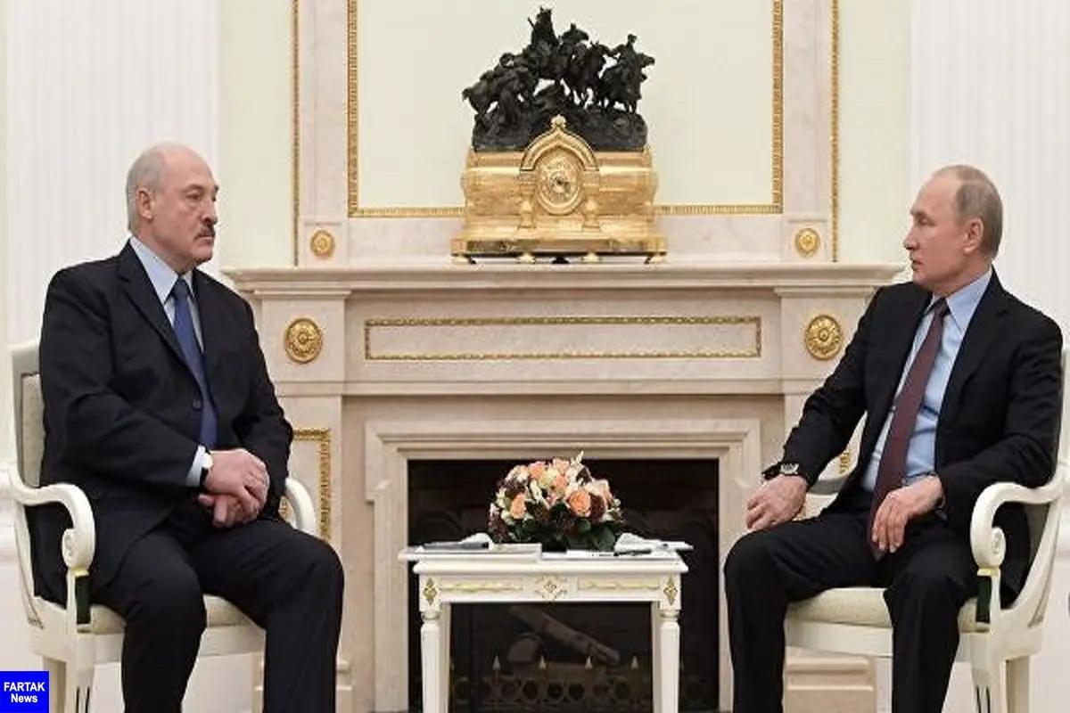 گفتگوی تلفنی پوتین با رئیس جمهور بلاروس
