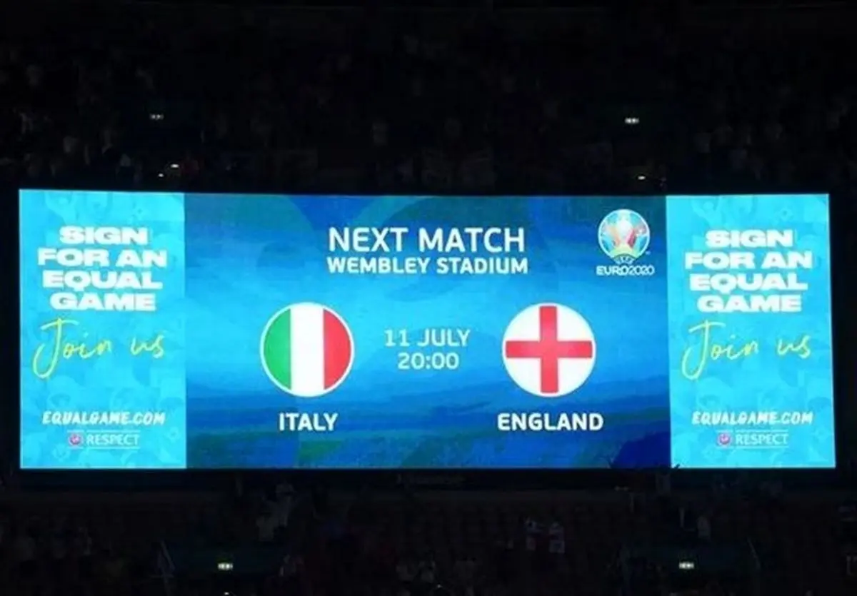 انگلیس به ایتالیا دو دقیقه هم زمان نداد! (عکس)
