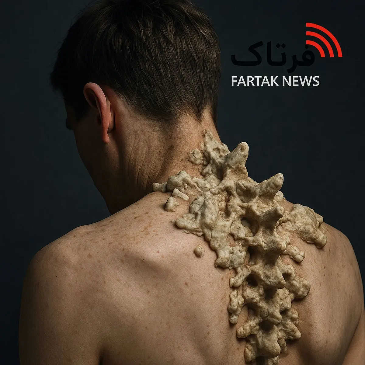 بیماری مرد سنگی؛ وقتی بدن خودش را به قفس تبدیل می‌کند