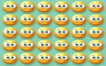 تست هوش | اگه فکر میکنی باهوشی بگو ببینم کدوم ایموجی با بقیه فرق داره ؟ + جواب