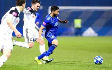 محرمی روی نیمکت دیناموزاگرب مقابل گوریتسا