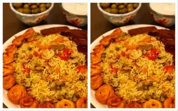 طرز تهیه پلو اسپانیایی؛ غذای خوشمزه و سالم با سبزیجات تازه