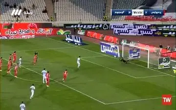 مهار زیبای گوهری روی پنالتی آلومینیوم