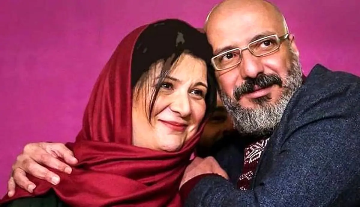 عکسی از عاشقانه های زیبای زوج کم حاشیه سینمای ایران| این عکس از امیر جعفری و ریما رامین فر دل همه را آب کرد