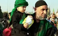 کوچکترین زائر امام حسین(ع) در پیاده روی اربعین+فیلم