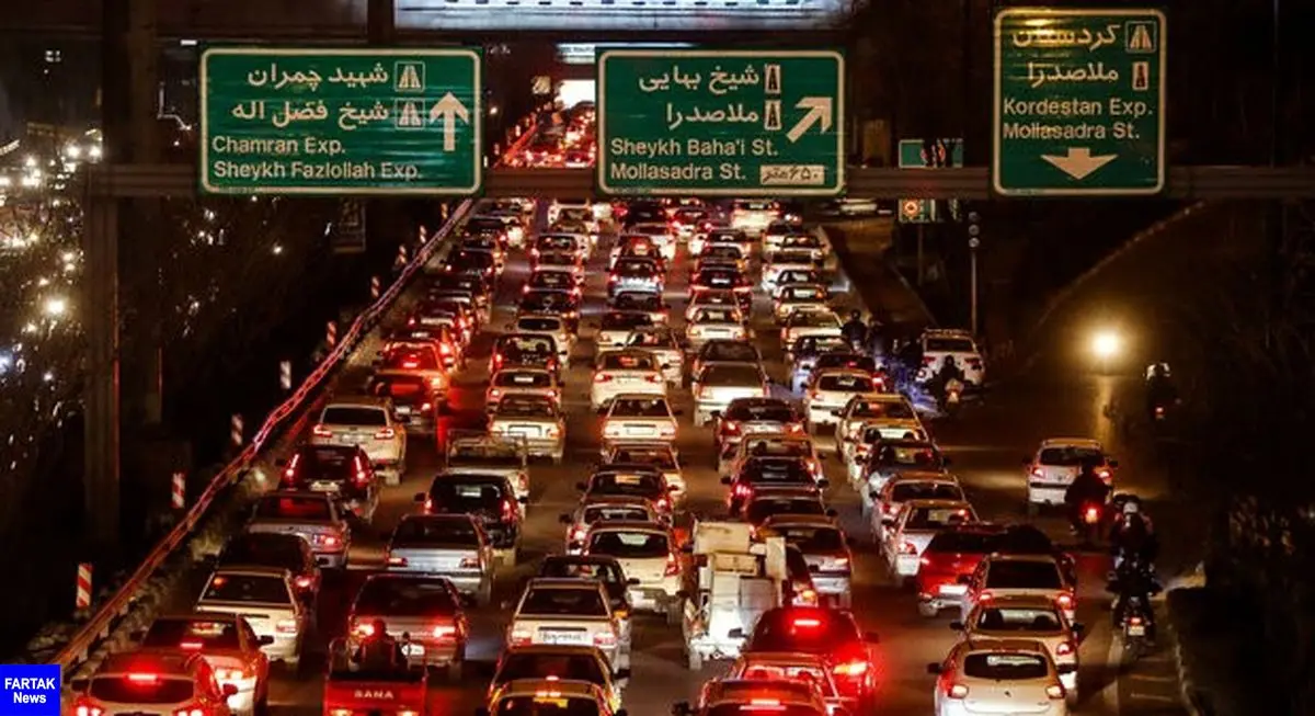 ترافیک در آزادراه تهران-قم سنگین است