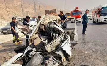 تصادف در محور سیراف – عسلویه؛ راننده جان باخت