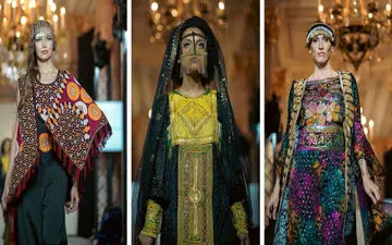 رنگین‌کمان اقوام بر تن مدل‌ها در کن؛ ایران، پیشتاز احترام به زنان و فرهنگ