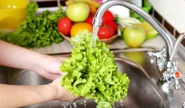 تمیز کردن سبزیجات با مواد طبیعی