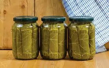 چطور برگ مو را برای طولانی مدت نگهداری کنیم؟