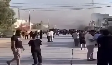 درگیری شدید نیروهای امنیتی اردن با معترضان