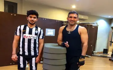 آمادگی جسمانی بالای احمدرضا عابدزاده + فیلم