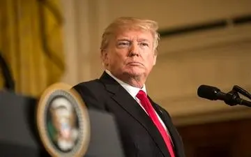  حمله دوباره ترامپ به ایران در کنفرانس خبری مشترک با مرکل 