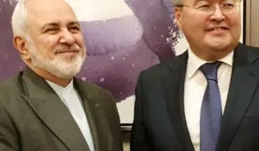 وزیران خارجه ایران و قزاقستان تحولات روابط دو جانبه را بررسی کردند