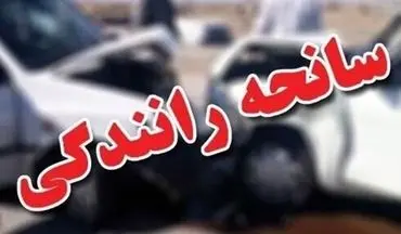 یک کشته و 5 مصدوم در تصادف جاده شیراز-زرقان