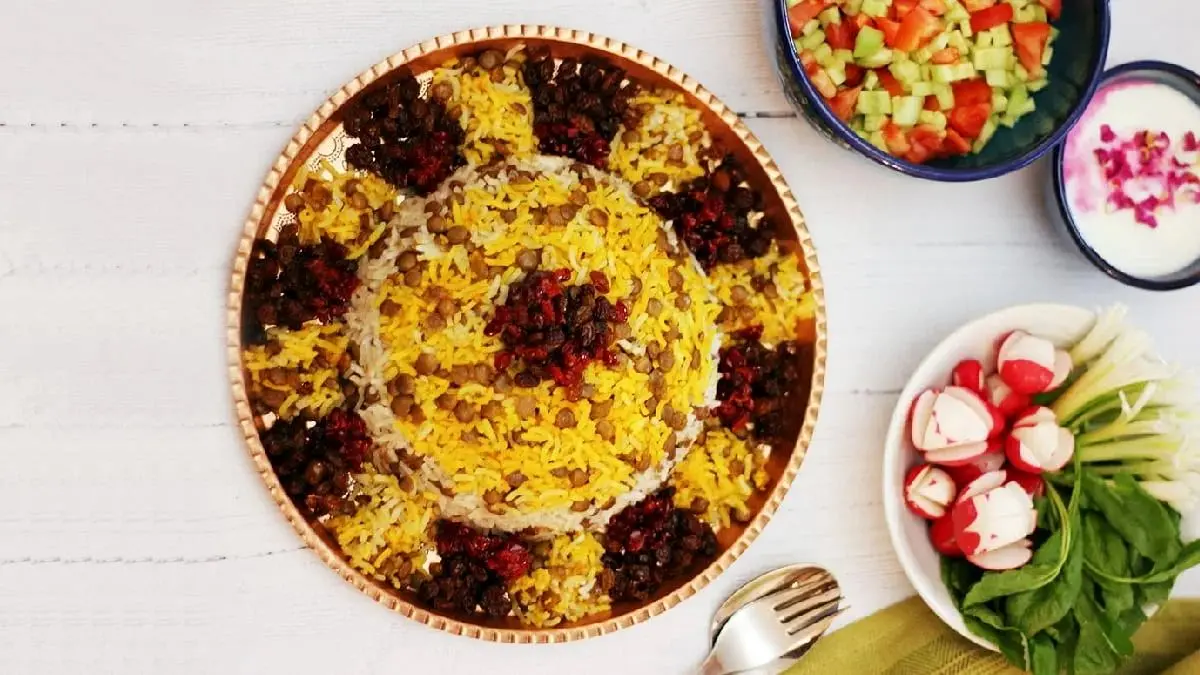 طرز تهیه عدس پلو مجلسی با گوشت چرخ‌ کرده؛ یک غذای محبوب و ساده