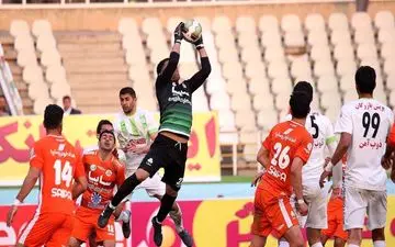 لیگ یک|حامد فلاح زاده ستاره درخشان کهکشان محسن عاشوری