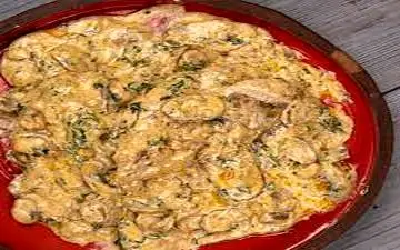 خوراک خوشمزه | خوراک مرغ و قارچ