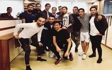 بازیکنان استقلال امروز تولد کاپیتان تیم شان را جشن گرفتند.