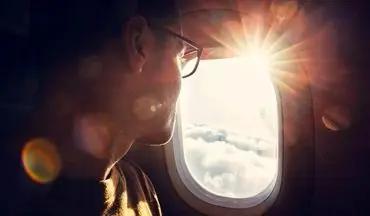 در هواپیما از کرم ضد آفتاب استفاده کنید| پرواز با هواپیما، عامل سرطان پوست