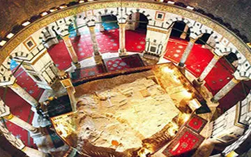 فیلمی دیده نشده از محل معراج پیامبر (ص)