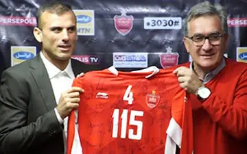 هدیه برانکو به سیدجلال حسینی در روز خداحافظی+فیلم