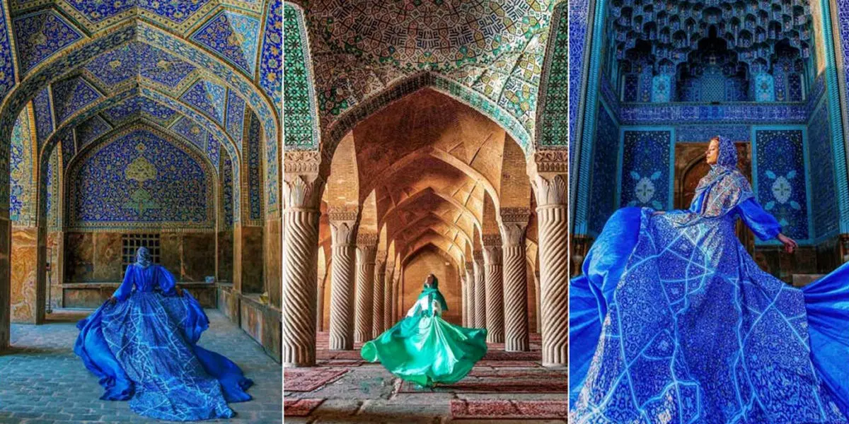 طوفان جدید در دنیای مد: لباسهایی با الهام از مسجدهای مشهور جهان!