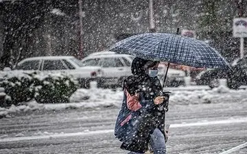  هواشناسی ایران ۱۴۰۰/۱۱/۰۴؛بارش برف و باران از چهارشنبه آغاز می‌شود