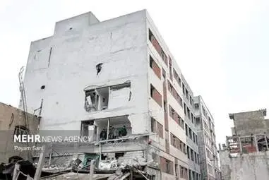 عکس / آثار وحشتناک حمله به محله بریانک تهران