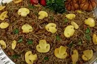 طرز تهیه پلو شوشتری با قارچ؛ غذای جنوبی خوشمزه و مقوی