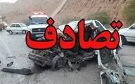 تصادف در محور ساوه-همدان یک کشته و ۸ مجروح برجای گذاشت