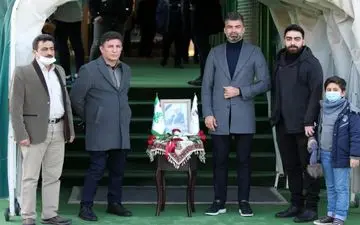 تقدیر از پیشکسوت باشگاه ذوب آهن