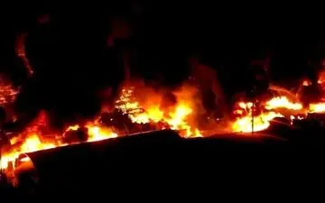 
وقوع آتش سوزی مهیب در ایالت فلوریدا آمریکا
