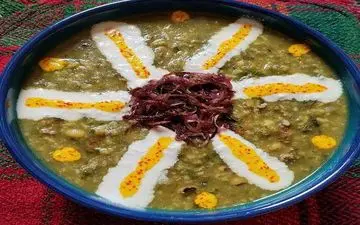 یک غذای ساده و خوشمزه مازندرانی/ آش لوبیای چشم بلبلی رو این طوری درست کن