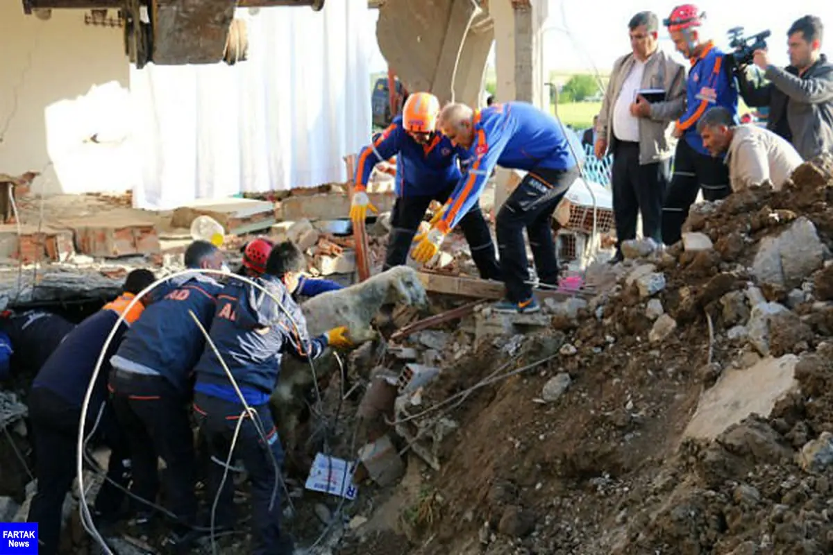 وقوع زمین لرزه در ترکیه/ ساختمان ها تخریب و مدارس تعطیل شدند